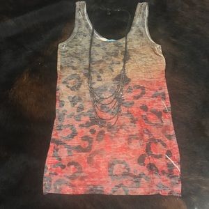 Leopard Print Tank Top